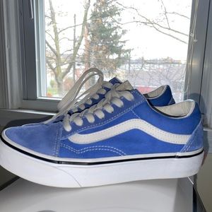 Baby blue Vans for women’s